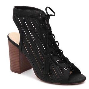 Jessica Simpson Lace-Up Block Heel Sandal